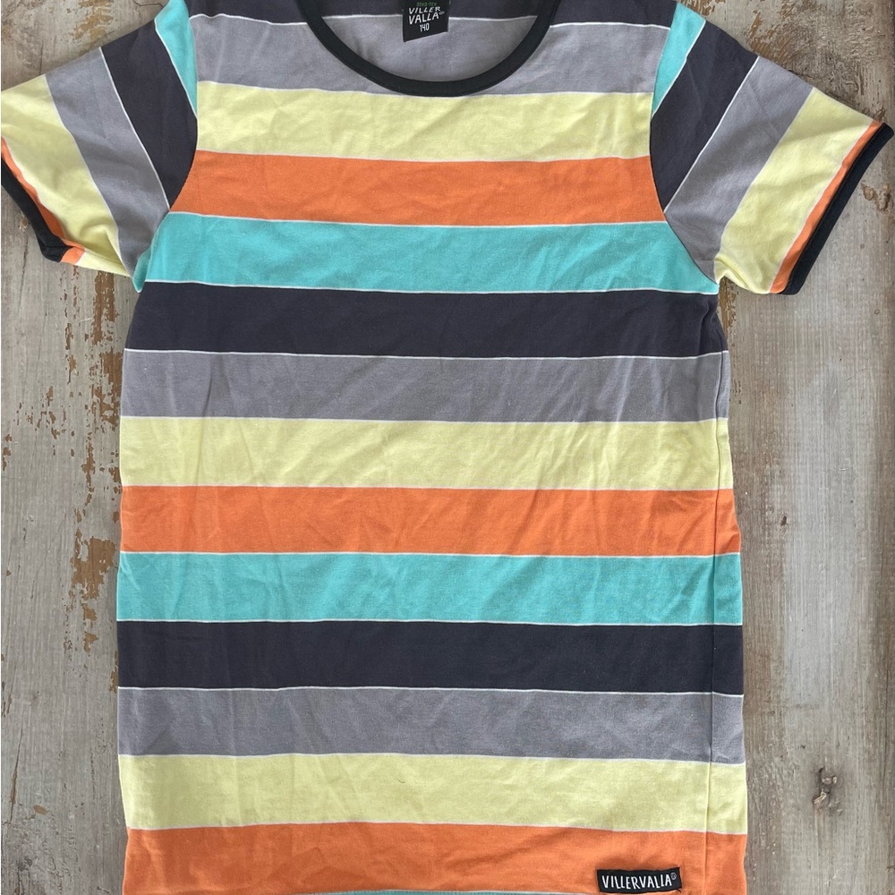 Viller Valla stripe t-shirt - size 140cm